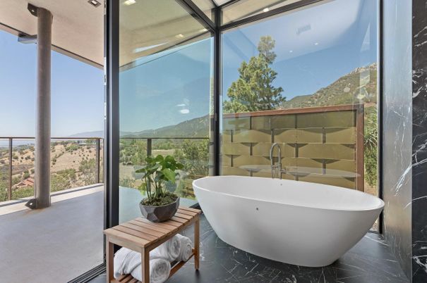 Bathroom, Free Standing Baths, Interior, Marble