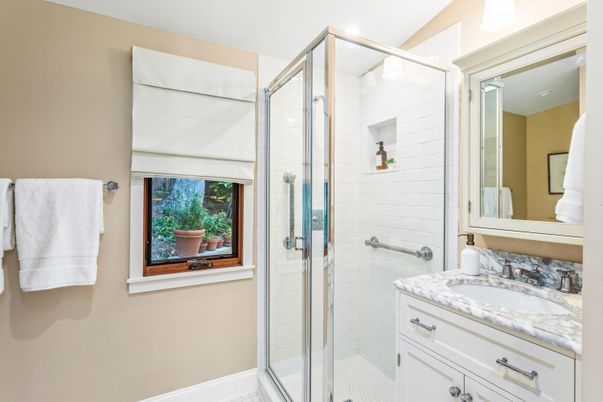 Bathroom, Glass Shower, Interior