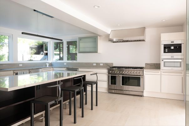 Interior, Kitchen, Recessed Lighting, Stainless Steel Appliances