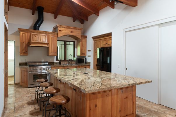 Interior, Kitchen, Stainless Steel Appliances, Wooden Beams, Wooden Ceilings
