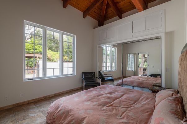 Bedroom, Interior, Wooden Beams, Wooden Ceilings