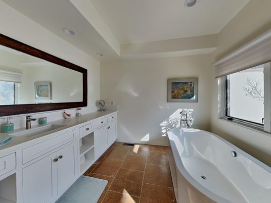 Bathroom, Dual Sink Vanities, Free Standing Baths, Interior, Recessed Lighting