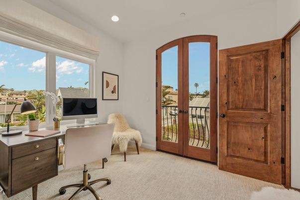 Home Office, Interior, Recessed Lighting