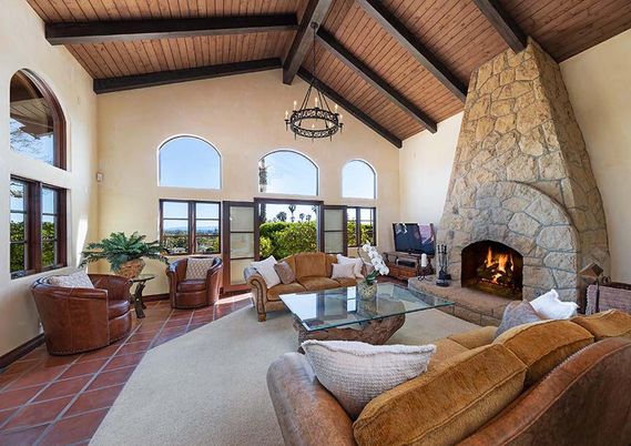 Fireplace, Interior, Living room, Stone Walls, Wooden Beams, Wooden Ceilings