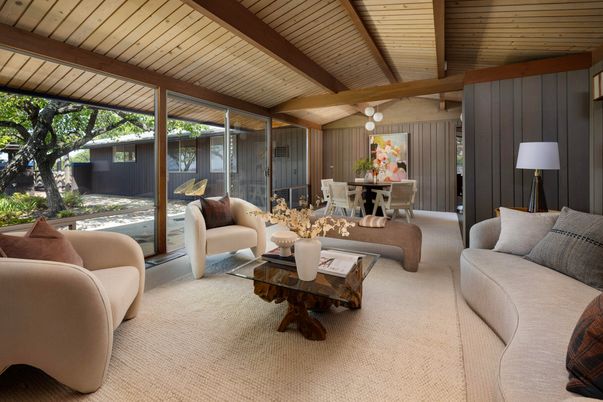 Dining room, Interior, Living room, Wooden Beams, Wooden Ceilings