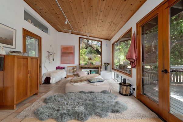 Bedroom, Interior, Wooden Ceilings