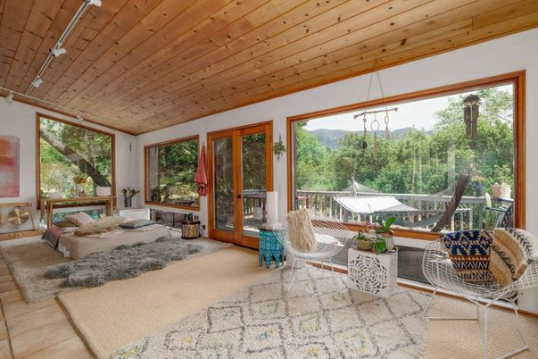 Interior, Living room, Sun Room, Wooden Ceilings