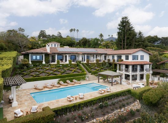 Exterior, Pool, Solar Panels