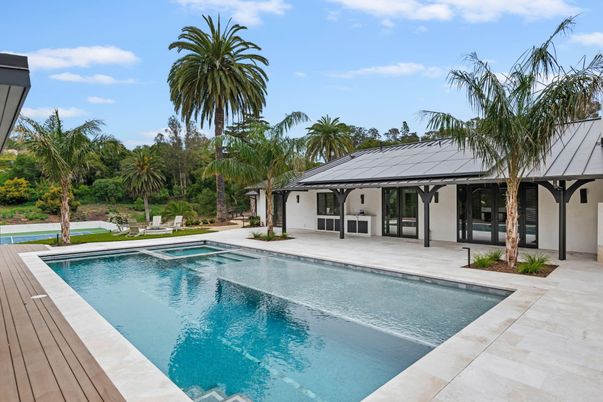 Exterior, Pool, Solar Panels