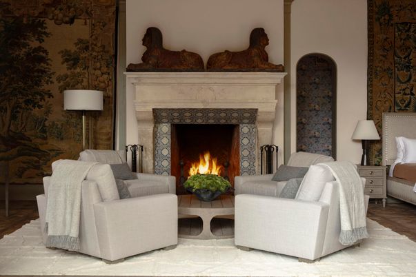 Fireplace, Interior, Living room