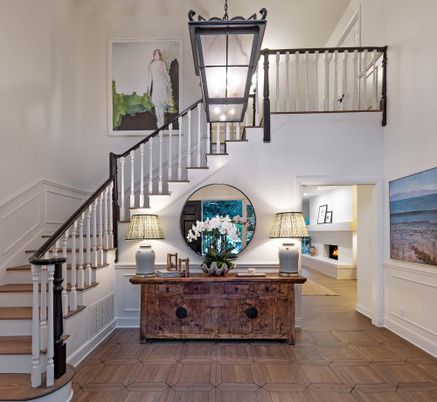 Fireplace, Interior, Wood Texture Flooring