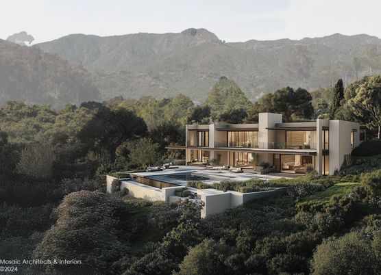 Backyard, Exterior, Facade, Modern