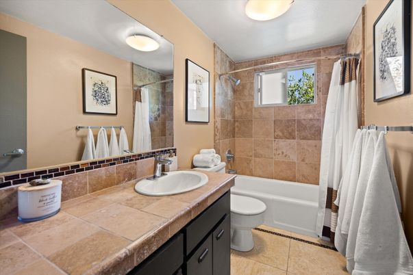 Bathroom, Interior, Tile Countertops