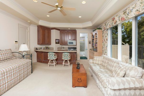 Interior, Kitchen, Living room, Recessed Lighting