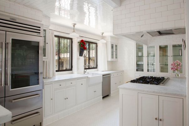 Interior, Kitchen, Pendant Lights, Stainless Steel Appliances