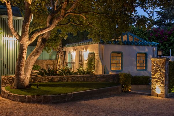Exterior, Facade, Spanish Mediterranean