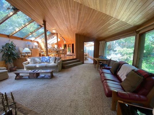 Dining room, Interior, Living room, Wooden Ceilings