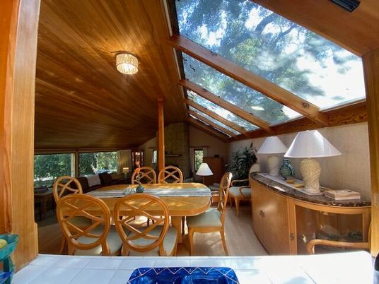 Dining room, Interior, Wooden Ceilings, Wood Texture Flooring