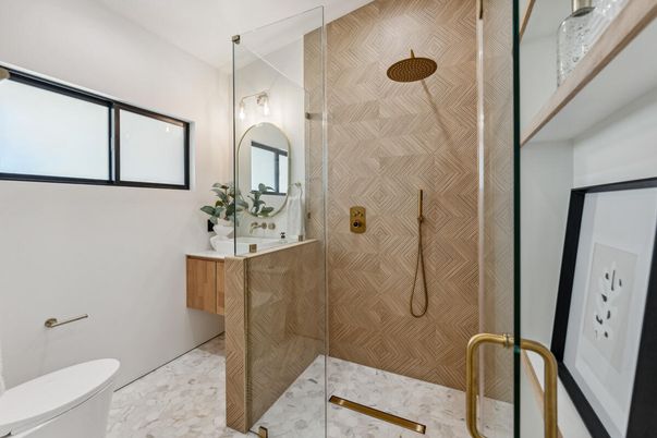 Bathroom, Glass Shower, Interior