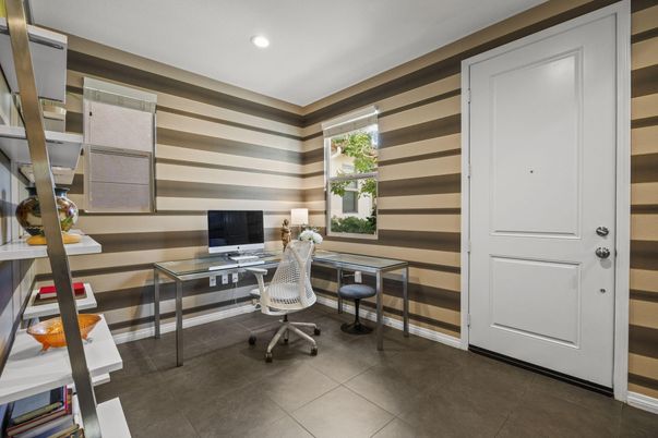 Home Office, Interior, Recessed Lighting