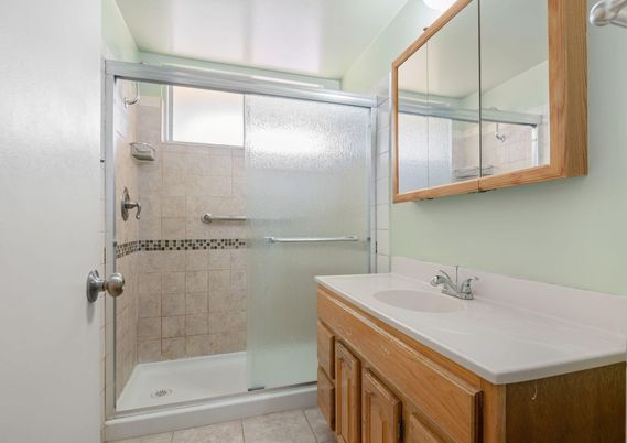 Bathroom, Glass Shower, Interior