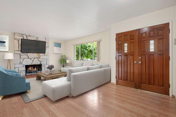 Fireplace, Interior, Living room, Wood Texture Flooring