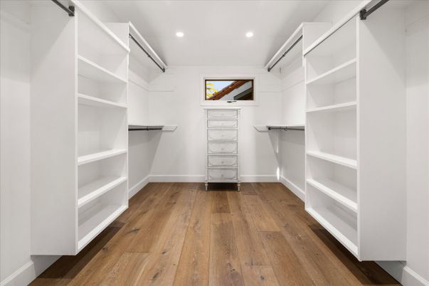 Interior, Recessed Lighting, Walk-in Closets, Wood Texture Flooring
