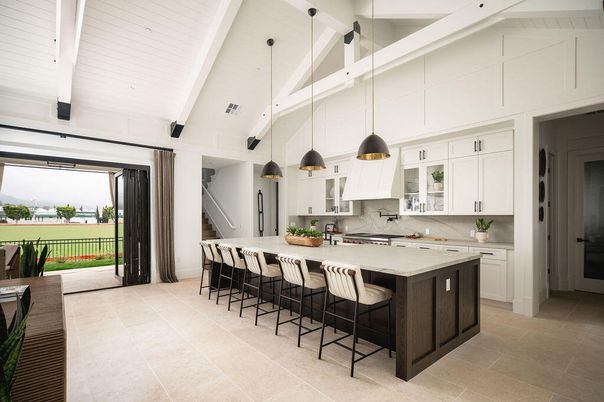Interior, Kitchen, Pendant Lights, Recessed Lighting