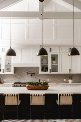 Interior, Kitchen, Pendant Lights