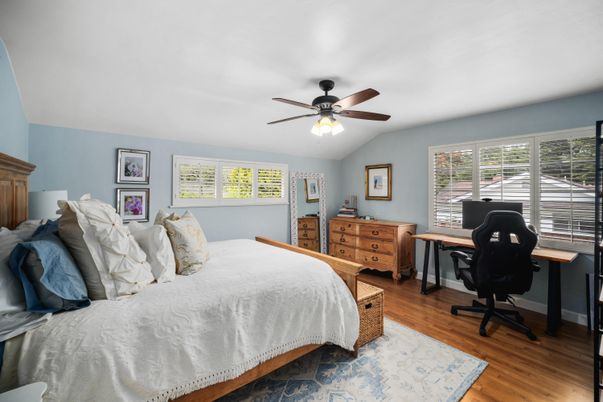 Bedroom, Home Office, Interior, Wood Texture Flooring