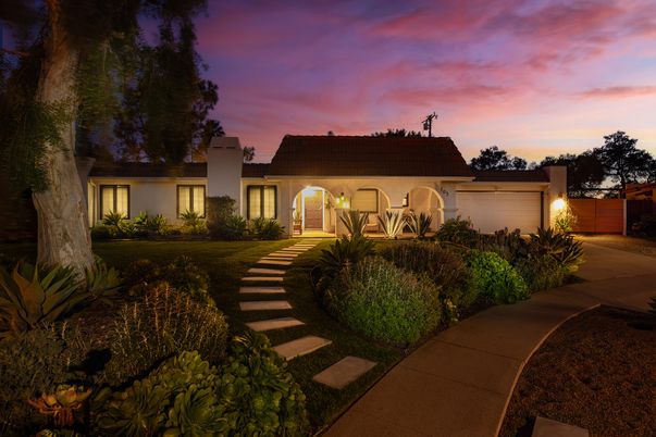 Attached, Backyard, Exterior, Facade, Spanish Mediterranean