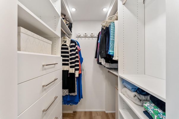 Interior, Recessed Lighting, Walk-in Closets, Wood Texture Flooring
