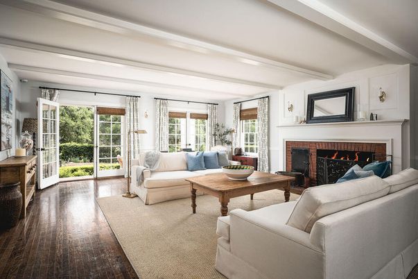 Fireplace, Interior, Living room, Wood Texture Flooring