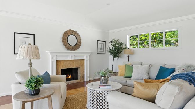 Fireplace, Interior, Living room, Wood Texture Flooring