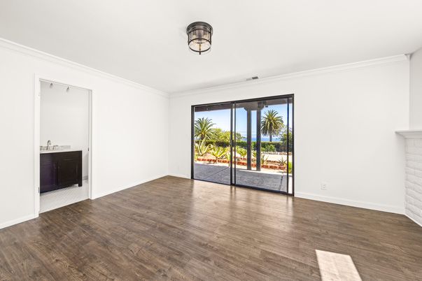 Empty room, Interior, Wood Texture Flooring
