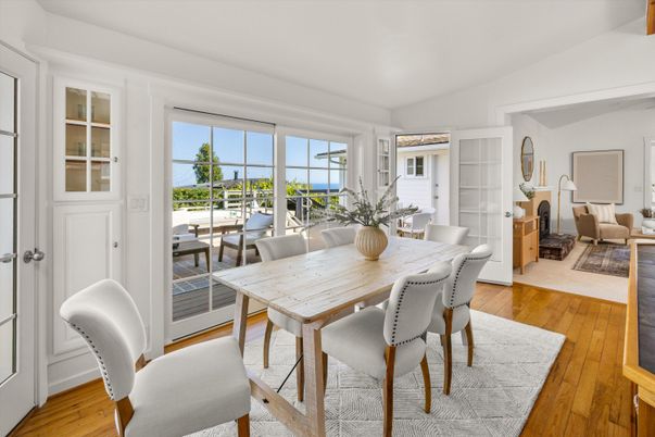 Dining room, Interior, Wood Texture Flooring