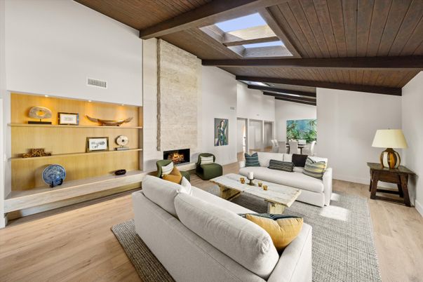 Fireplace, Interior, Living room, Wooden Beams, Wooden Ceilings, Wood Texture Flooring