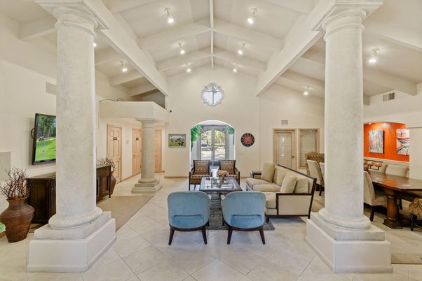 Dining room, Interior, Living room, Recessed Lighting