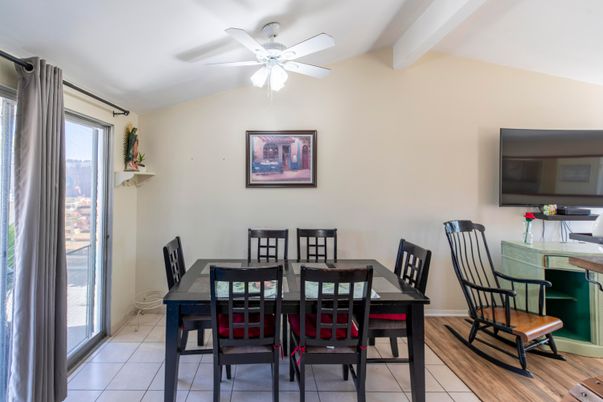 Dining room, Interior, Wood Texture Flooring