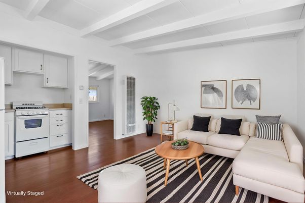 Interior, Kitchen, Living room, Wood Texture Flooring