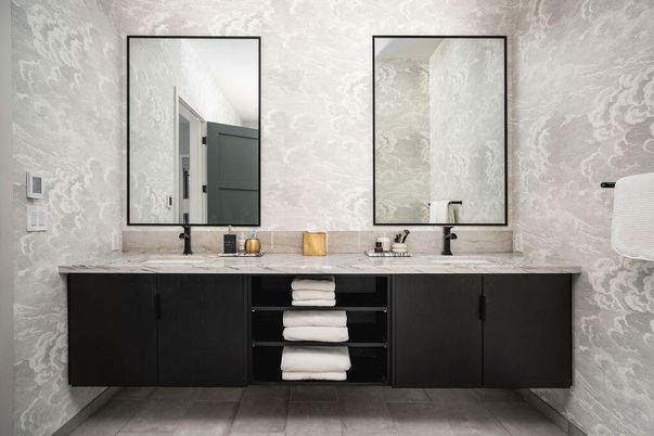 Bathroom, Dual Sink Vanities, Interior