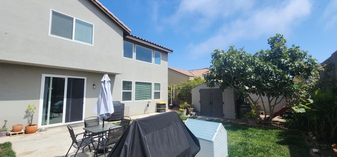 Backyard, Exterior