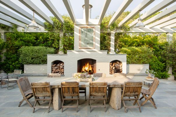 Exterior, Fireplace