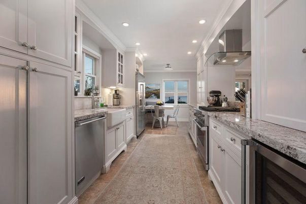 Dining room, Interior, Kitchen, Recessed Lighting, Stainless Steel Appliances