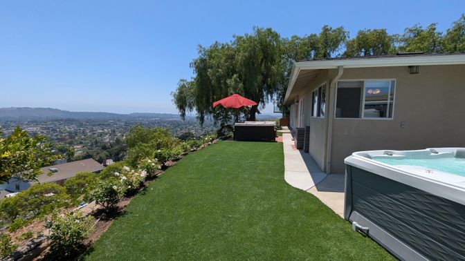 Backyard, Exterior, Hot Tub
