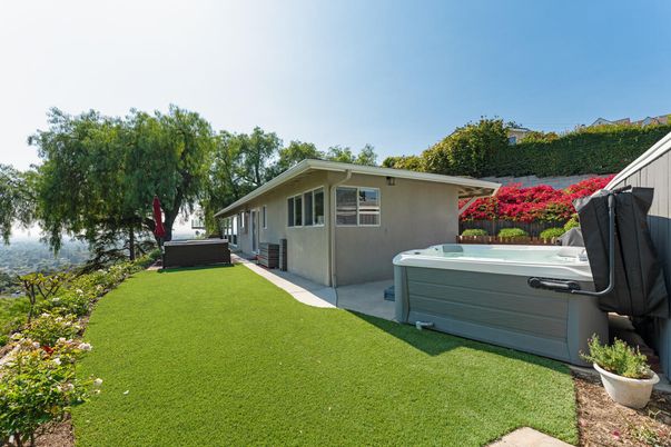 Backyard, Exterior, Hot Tub