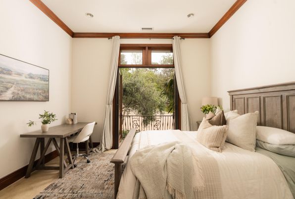 Bedroom, Home Office, Interior, Recessed Lighting