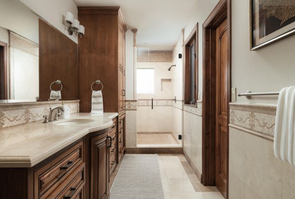 Bathroom, Dual Sink Vanities, Interior