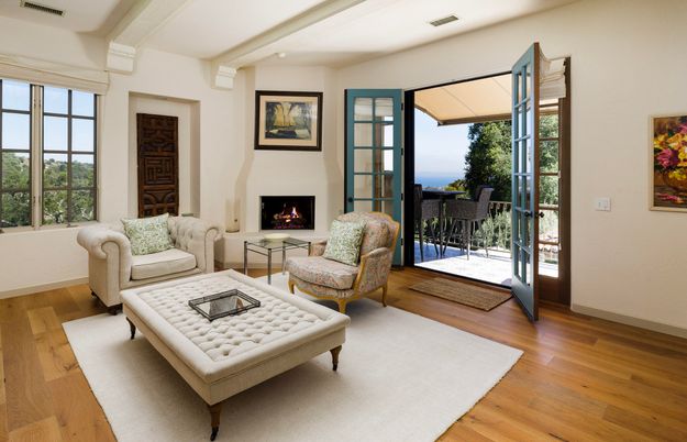 Fireplace, Interior, Living room, Water, Wood Texture Flooring