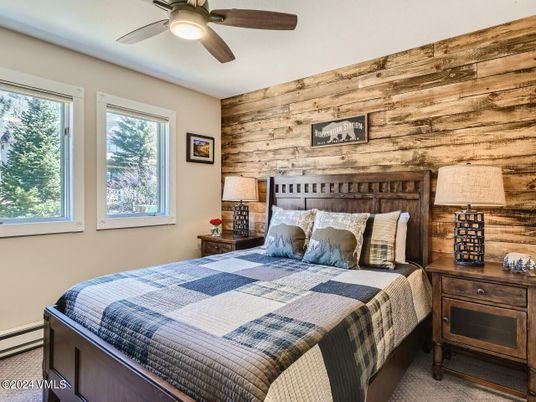 Bedroom, Interior, Wooden Walls